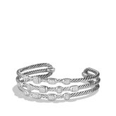 Thumbnail for your product : David Yurman Confetti Narrow Cuff Bracelet with Diamonds