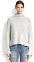 Thumbnail for your product : Rebecca Taylor Slouched Turtleneck Sweater