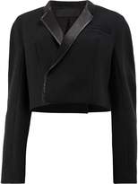 Thumbnail for your product : Haider Ackermann cropped oversized jacket