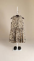 Thumbnail for your product : Burberry Floral Print Silk Dress