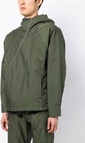 Thumbnail for your product : Post Archive Faction Zip-Up Hooded Sports Jacket