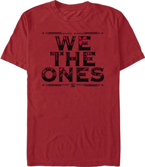 WWE MensWWEBloodlineWetheOnesTShirt-Cardinal-Small