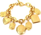 Thumbnail for your product : Ben-Amun Royal Locket Charm Bracelet