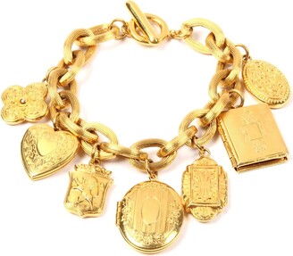 Ben-Amun Royal Locket Charm Bracelet