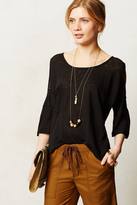 Thumbnail for your product : Anthropologie Cold Shoulder Scoop Tee