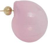 Thumbnail for your product : Nina Ricci Pink Blown Glass Earrings