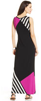 Thumbnail for your product : Style&Co. Striped Colorblock Maxi Dress