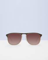 Thumbnail for your product : Ted Baker Stainless Steel Frame Sunglasses