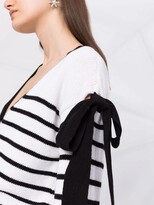 Thumbnail for your product : RED Valentino Bow-Detail Cardigan