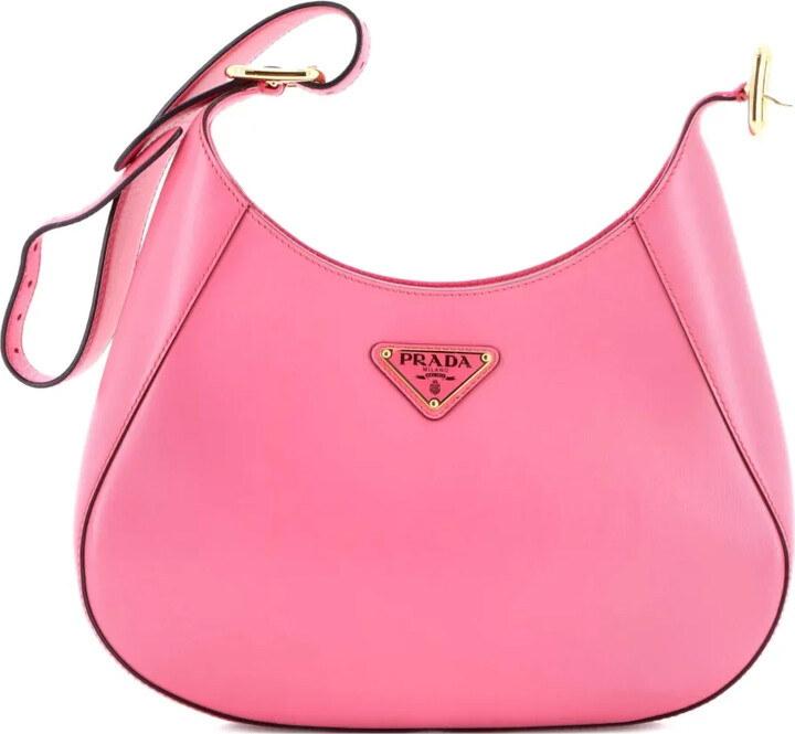 Prada Pre-Owned Cleo Shoulder Bag Box Calf Medium hobo bag