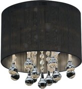 Thumbnail for your product : House of Hampton Bannister 4 - Light 10" Chandelier Style Drum Flush Mount