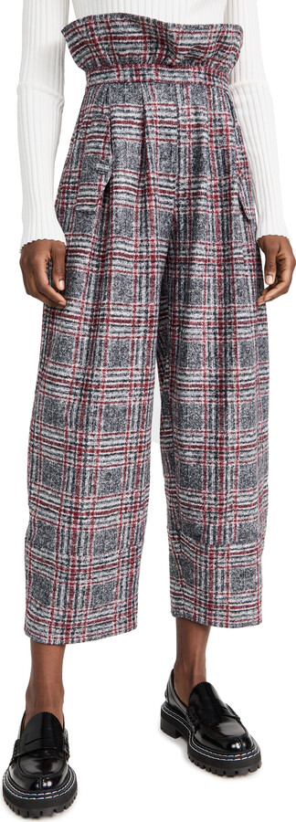 Red Plaid Pants | Shop The Largest Collection | ShopStyle