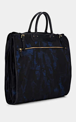 Felisi Men's Leather-Trimmed Garment Bag - Blue