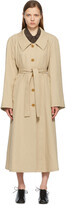 Thumbnail for your product : Lemaire Beige Linen Trench Coat