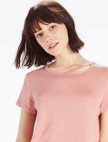 Thumbnail for your product : Lucky Brand CUT OUT CREW NECK TEE