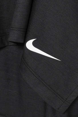 Nike Breathe Dri-fit Stretch-jersey T-shirt - Black