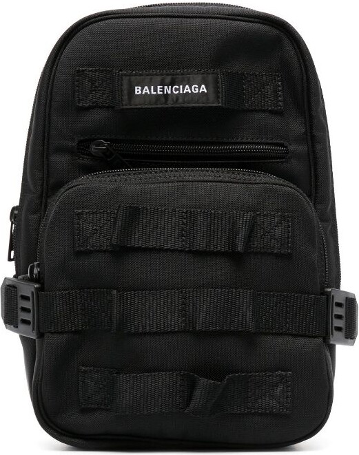 Balenciaga Black Army Sling Backpack ShopStyle