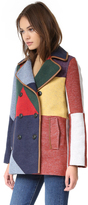 Thumbnail for your product : Tory Burch Cheval Pea Coat