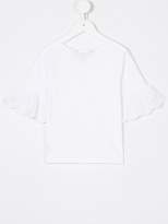 Thumbnail for your product : Ralph Lauren Kids ruffle detail T-shirt