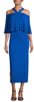 Thumbnail for your product : Yigal Azrouel Cold-Shoulder Matte Jersey Long Dress