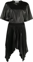 Thumbnail for your product : Givenchy Pleated Handkerchief-Hem Dress