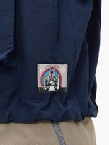 Thumbnail for your product : Boramy Viguier Trooper Faille Zip Jacket - Navy