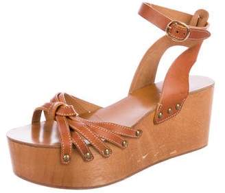 Etoile Isabel Marant Leather Platform Sandals