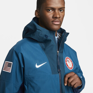 Nike Men's ACG Storm-FIT ADV "Chain of Craters" Jacket in Blue - ShopStyle