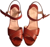 Thumbnail for your product : Christian Louboutin Brown Leather Heels