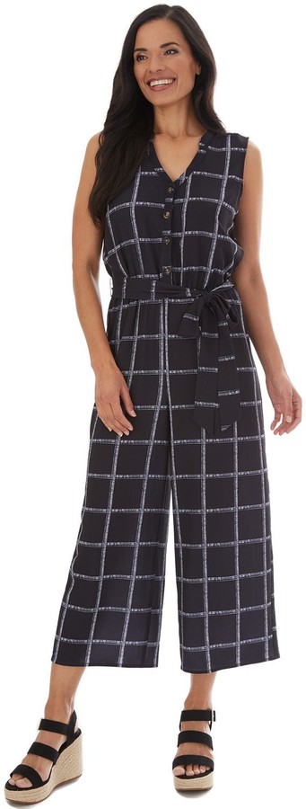 apt 9 ruffle jumpsuit