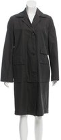 Thumbnail for your product : Akris Long Button-Up Coat