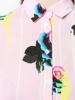Thumbnail for your product : Iceberg floral stripe trapeze shirt