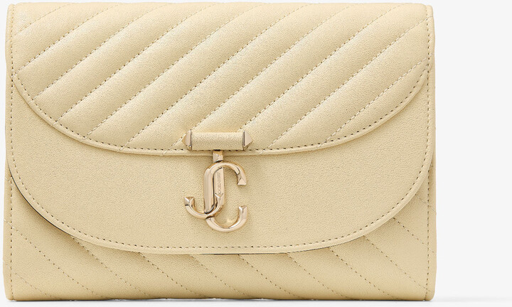 Jimmy Choo Skylar clutch in butter-colored leather - ShopStyle Jimmy Choo Skylar clutch in butter-colored leather - ShopStyle