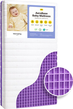 MAMAZING Breathable Waterproof Dual-Sided 2-Stage Baby Crib Mattress & Toddler Mattress, Certipur-Us Certified, 52" X 28"