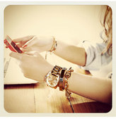 Thumbnail for your product : MICHAEL Michael Kors Michael Kors Logo Toggle Bracelet