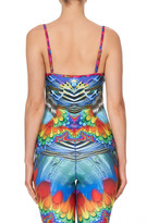 Thumbnail for your product : Camilla Rainbow Gathering Fitted Active Tank Top