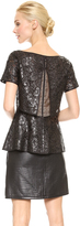 Thumbnail for your product : J. Mendel Short Sleeve Top