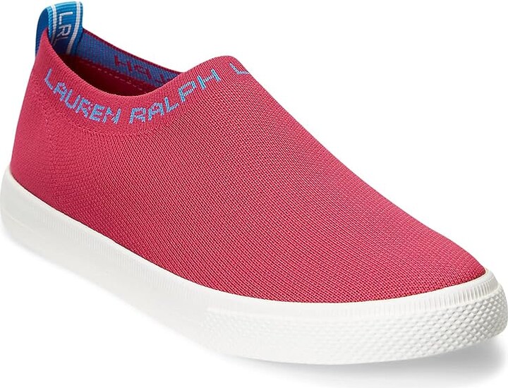 Lauren Ralph Lauren Jordyn SlipOn Sneaker (Sport Pink/Blaze Ocean) Women's Shoes ShopStyle