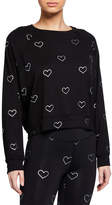 Thumbnail for your product : Terez Foil-Printed Crewneck Pullover Sweatshirt