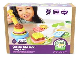 Green Toys 20-Piece Plastic Cake Maker Dough Set