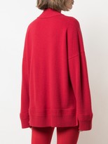 Thumbnail for your product : Rosetta Getty Oversized Cashmere Turtleneck Sweater