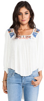 Thumbnail for your product : Free People Free Bird Embroidered Top