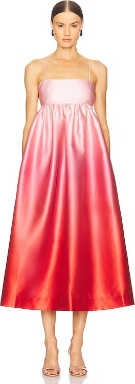 ALÉMAIS Inez Ombre Midi Dress
