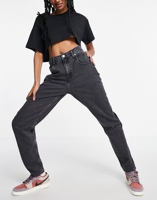 Calvin Klein Jeans mom jean in black