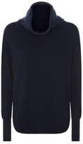 Thumbnail for your product : William Sharp Embellished Turtleneck Sweater