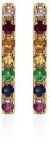 Thumbnail for your product : Mateo 14kt Gold Rainbow Sapphire Earrings