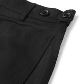 Thumbnail for your product : Comme des Garcons Shirt SHIRT - Wide-Leg Wool-Twill Trousers - Men - Black