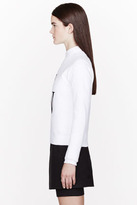 Thumbnail for your product : J.W.Anderson White Flocked Logo Sweatshirt