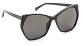 Thumbnail for your product : Linda Farrow Luxe Oversized Sunglasses