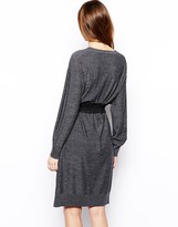 Thumbnail for your product : Sonia Rykiel Sonia by Dress in Wool with Elastic Belt